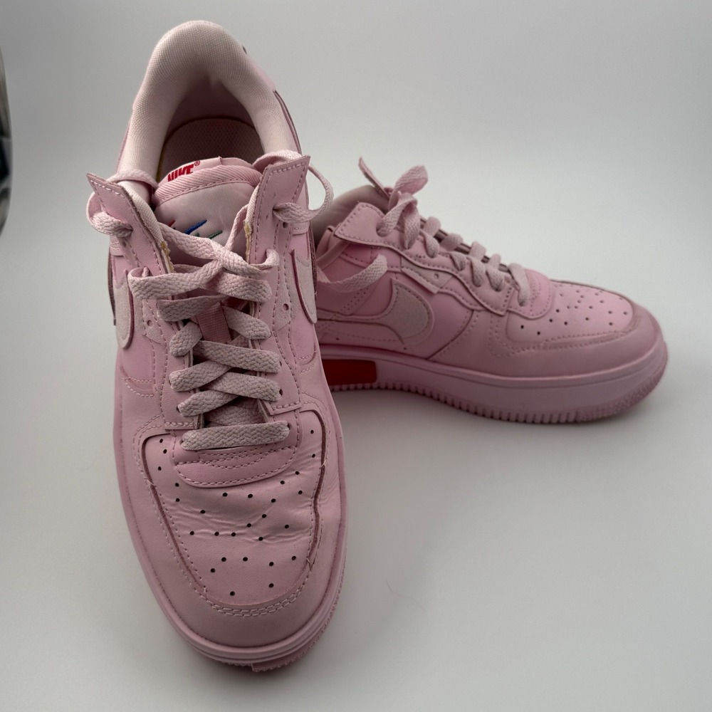 Nike Air Force 1 Fontanka Pink Foam University Red Womens Shoes Size 7.5